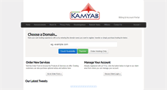 Desktop Screenshot of kamyab.biz